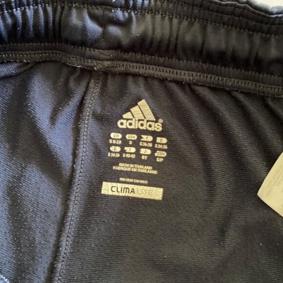 Adidas Men’s Climalite 3-Stripe Active/Lounge Pants. Gray/Ink Blue. Size Small - Picture 5 of 12
